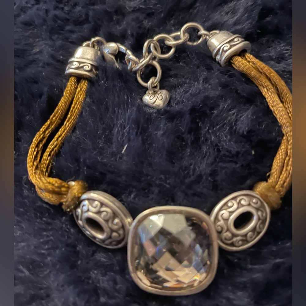 Brighton rope stone bracelet
